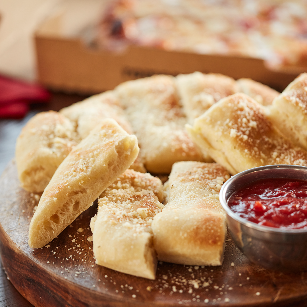Order Breadsticks food online from Romeo's Pizza store, Westerville on bringmethat.com