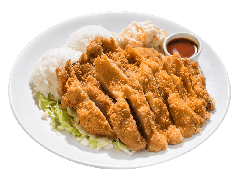 Order Katsu Chicken Plate food online from L&L Hawaiian Bbq store, Walnut on bringmethat.com