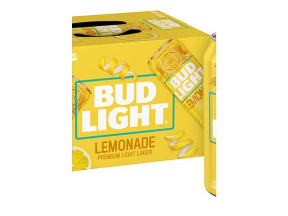 Order Bud Light Lemonade - 12x 12oz Cans food online from Kirby Food & Liquor store, Champaign on bringmethat.com