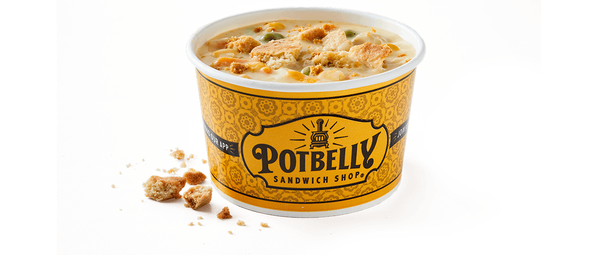 Order Chicken Pot Pie Soup food online from Potbelly Sandwich Works store, Naperville on bringmethat.com