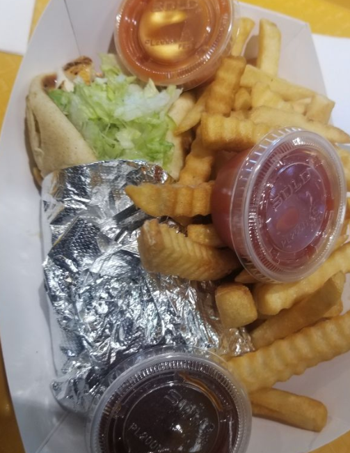 Order Grilled Chicken Pita Combo food online from Golden Chicken store, Troy on bringmethat.com