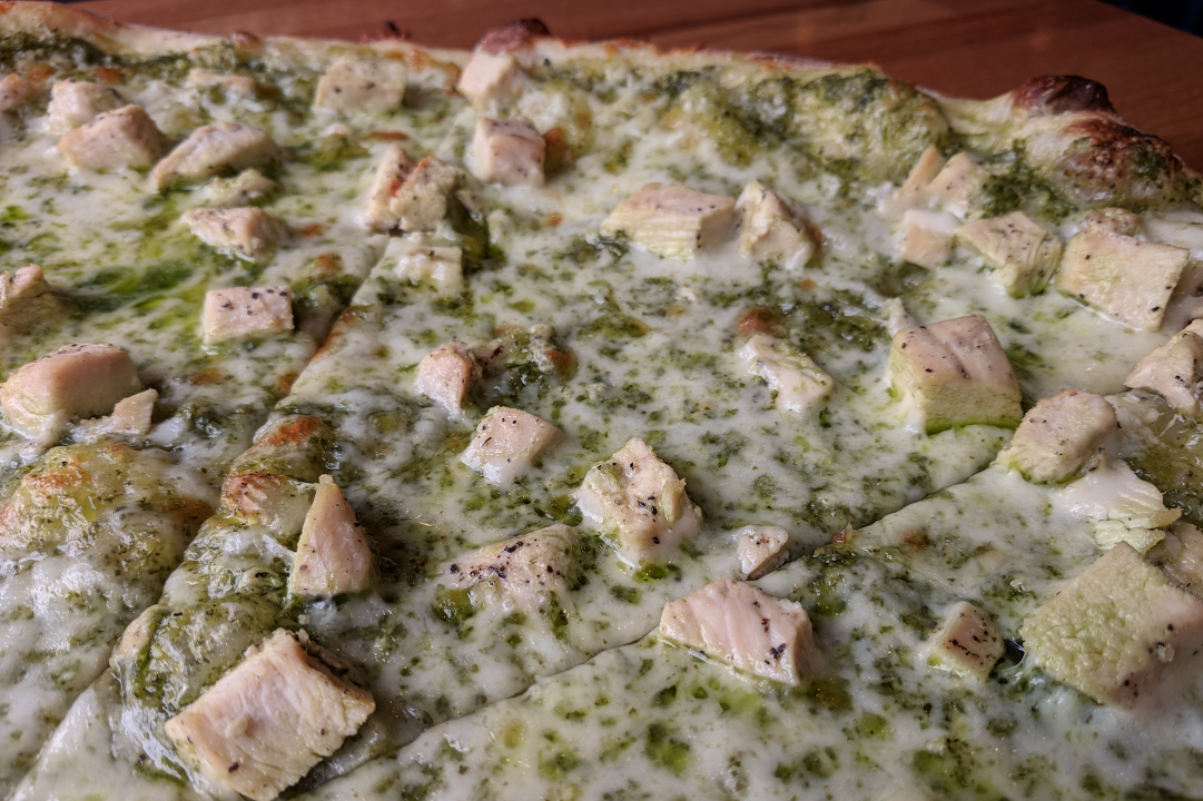Order Grilled Chicken Pesto (GCP) food online from Boss Lady Pizza store, Superior on bringmethat.com