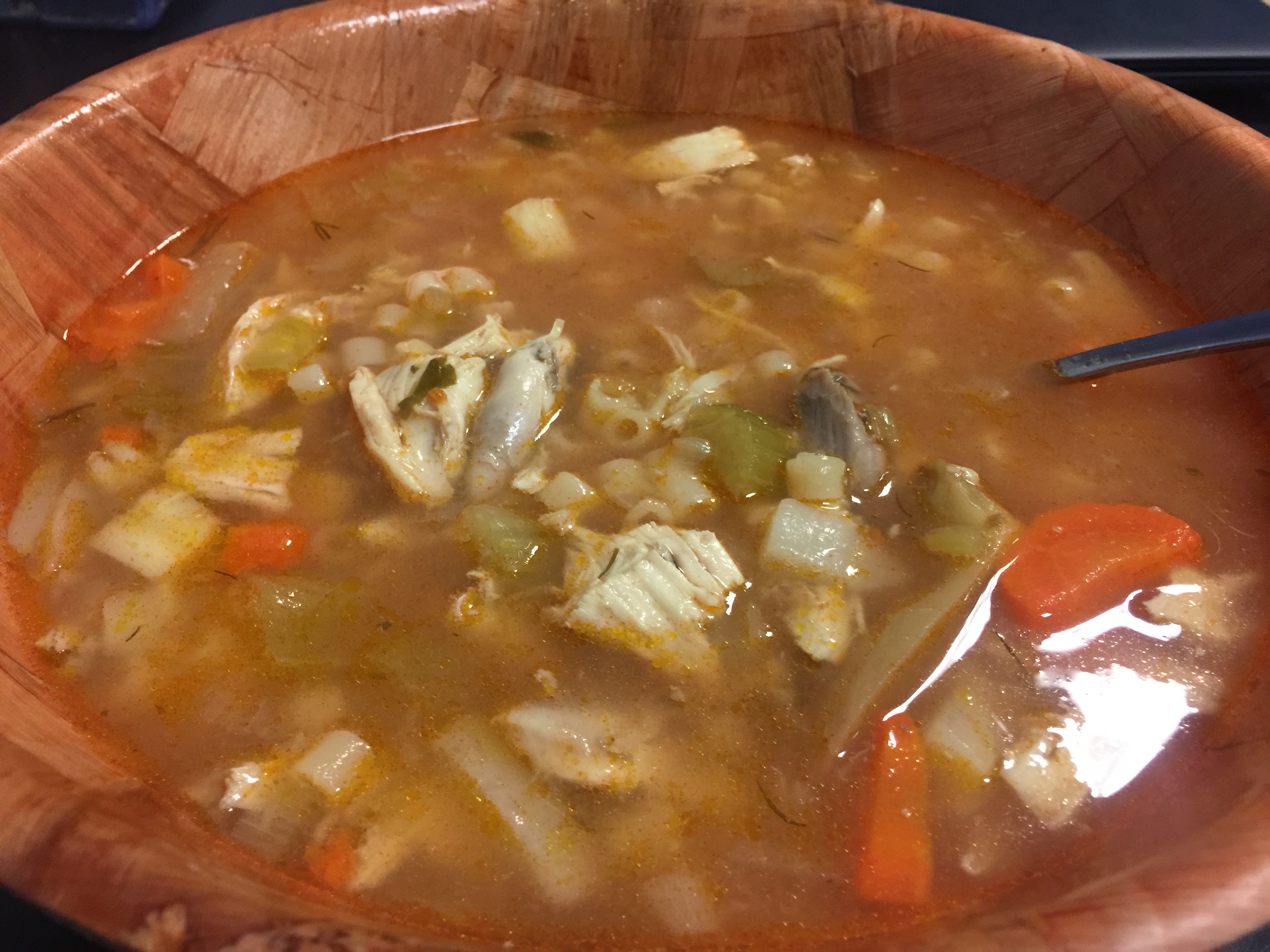 Order Homemade chicken Soup food online from Davinci The Art Of Brick Oven Pizza store, Montclair on bringmethat.com