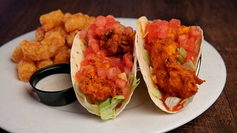 Order Buffalo Chicken Tacos food online from Hickory Tavern store, Indian Land on bringmethat.com