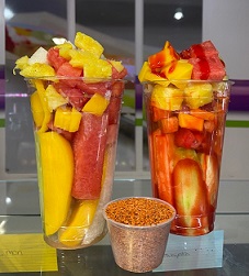Order 24 oz. Mixed Fruit Cup food online from La Michoacana + Crepes store, Des Plaines on bringmethat.com