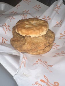 Order Steak Biscuit food online from Jen Fish Fry store, Fayetteville on bringmethat.com