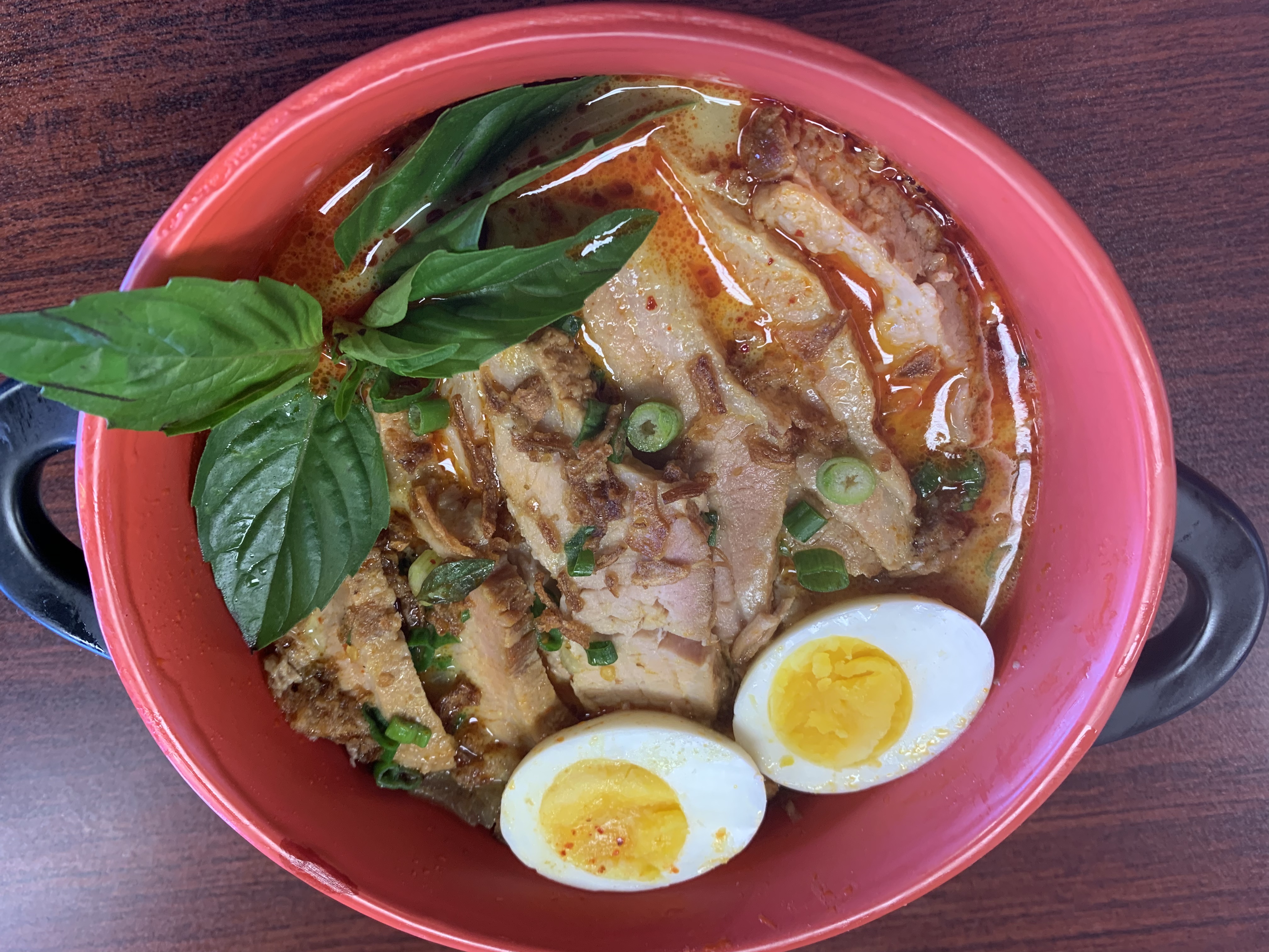 Order Thai Thom Kha Ramen Noodle Soup food online from Asiana Foods store, Fort Collins on bringmethat.com