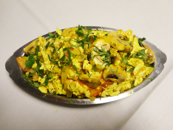Order Mushroom Paneer Bhurji  food online from Mantra Indian Cuisine  store, Ontario on bringmethat.com