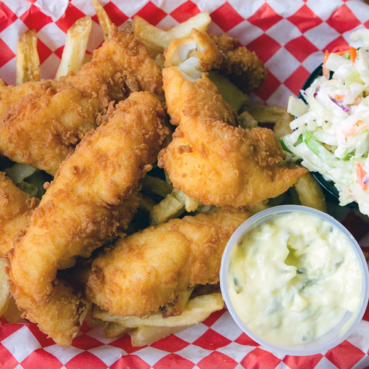 Order Fish & Chips food online from Pete's Seafood And Sandwich store, San Diego on bringmethat.com