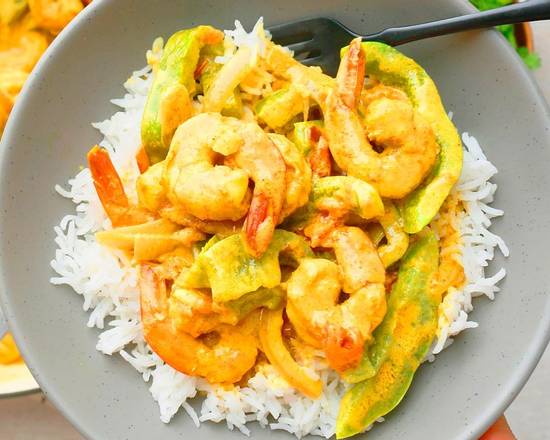 Order Curry Shrimp (qt) food online from Wu's Garden store, Upper Leacock on bringmethat.com