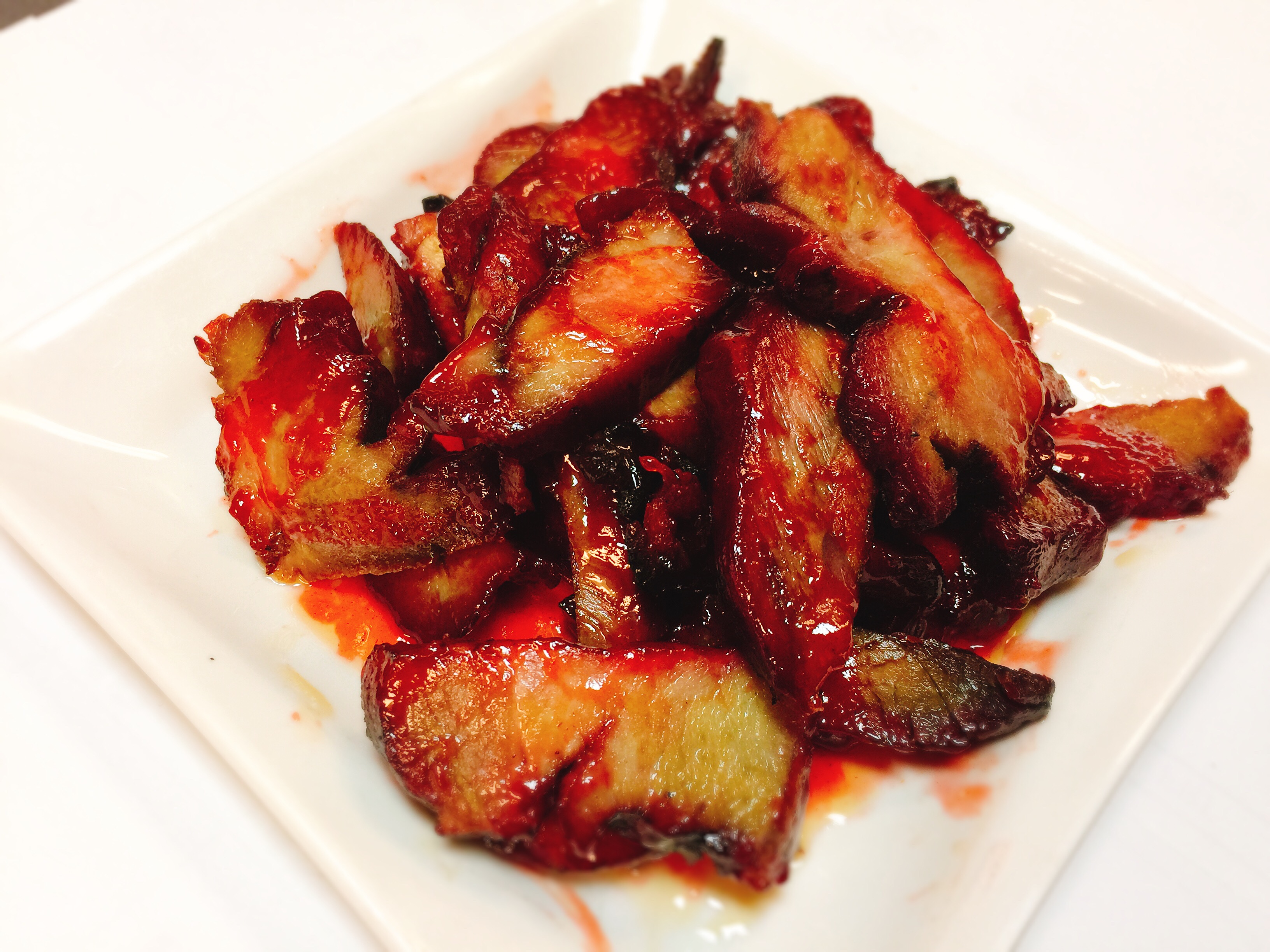 Order 109. Barbecued Pork 叉烧 food online from Noodles Delight store, Roselle on bringmethat.com