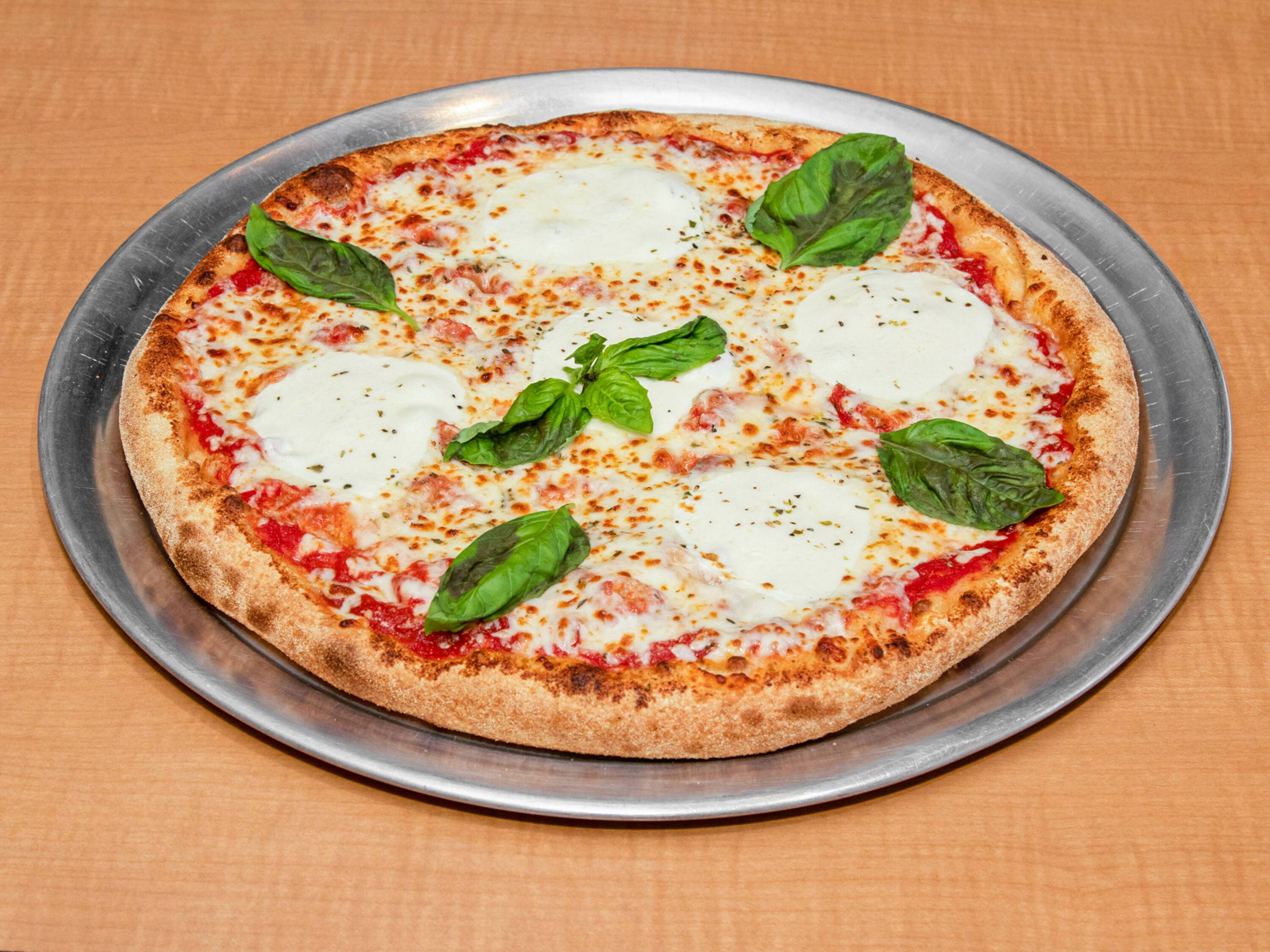 Order Cheese Pizza food online from Jimmy Grill & Pizzeria store, Prince George on bringmethat.com