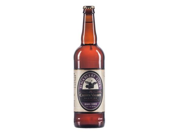Order Crown Valley Blackberry Cider - 6x 12oz Bottles food online from Royals Liquor store, St. Peters on bringmethat.com