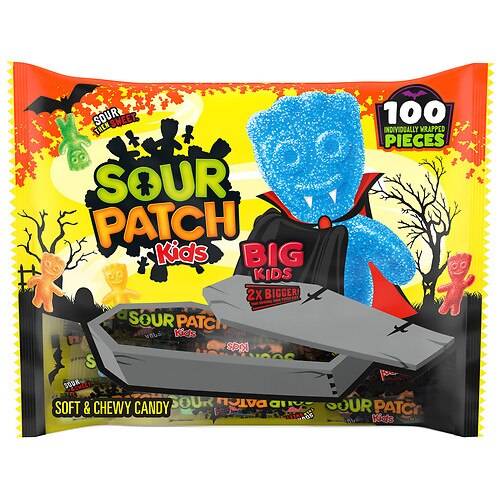 Order Sour Patch Kids Halloween Chewy Candy, Medium Bag - 100.0 ea food online from Walgreens store, Lincoln on bringmethat.com