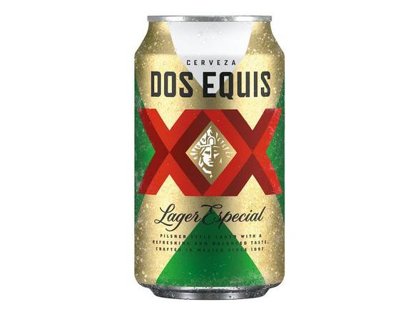 Order Dos Equis Lager - 12x 12oz Cans food online from Dallas Fine Wine & Spirits Shoppe store, Dallas on bringmethat.com