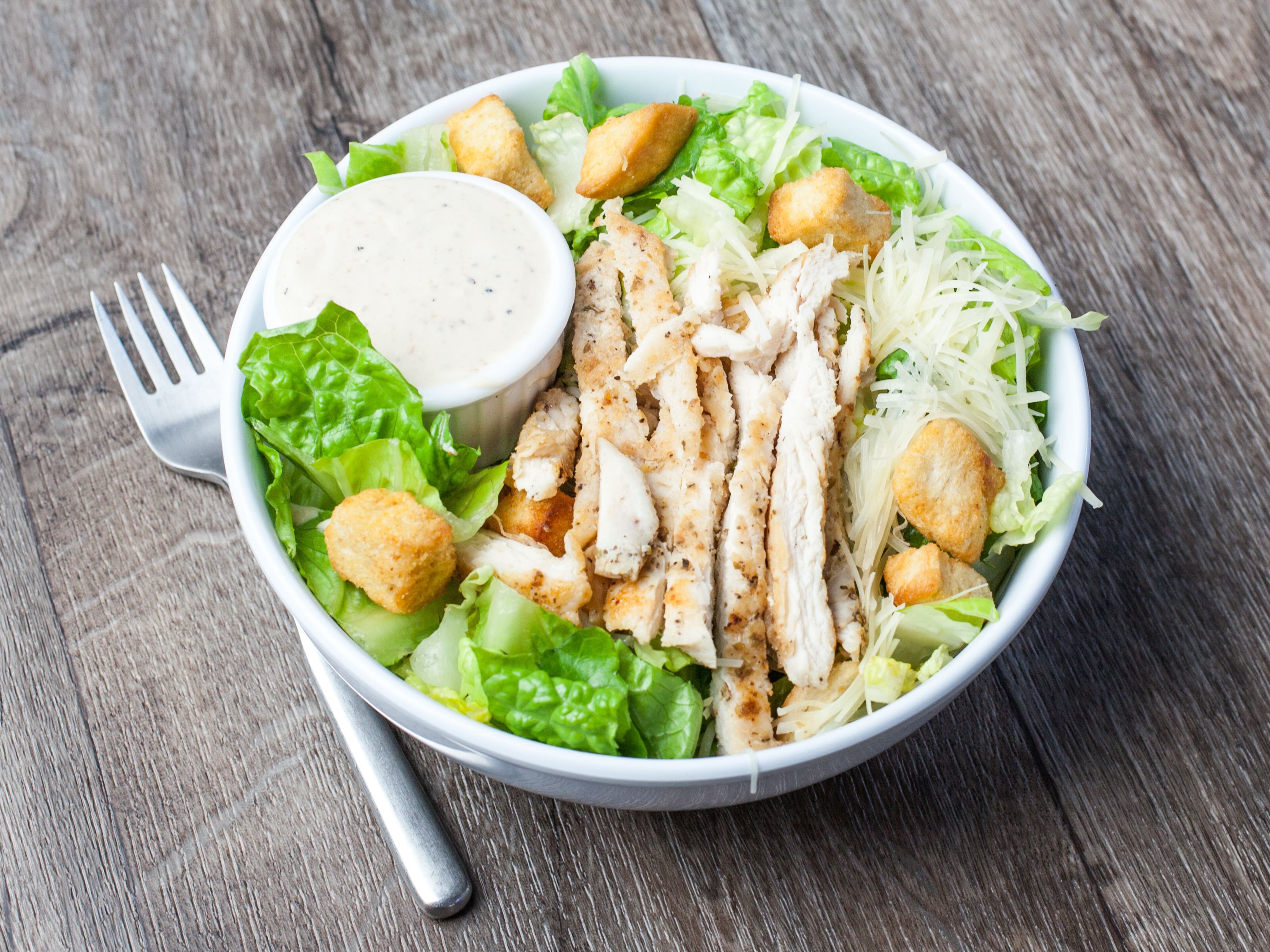 Order Grilled Chicken Caesar Salad food online from Martha's store, Jersey City on bringmethat.com