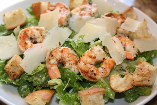 Order Shrimp Caesar Salad food online from Harleysville Pizzeria store, Harleysville on bringmethat.com