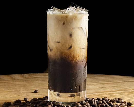 Order Iced Cafe Con Leche food online from Dcuban Cafe store, Norcross on bringmethat.com