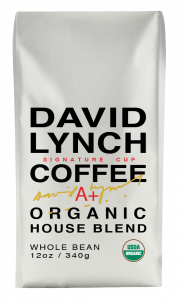 Order David Lynch Signature Cup - Organic House Blend (12 oz.) food online from Allegro Coffee Company store, Oklahoma City on bringmethat.com