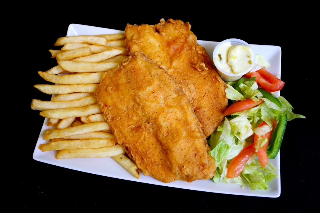Order Whiting Fish Platter food online from Two Brothers Chicken store, Woodbridge on bringmethat.com