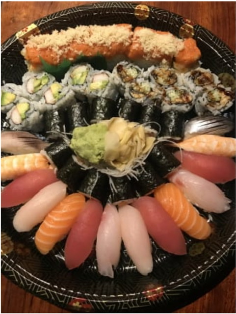 Order A. Sushi and Roll Platter food online from Abeca sushi store, New York on bringmethat.com