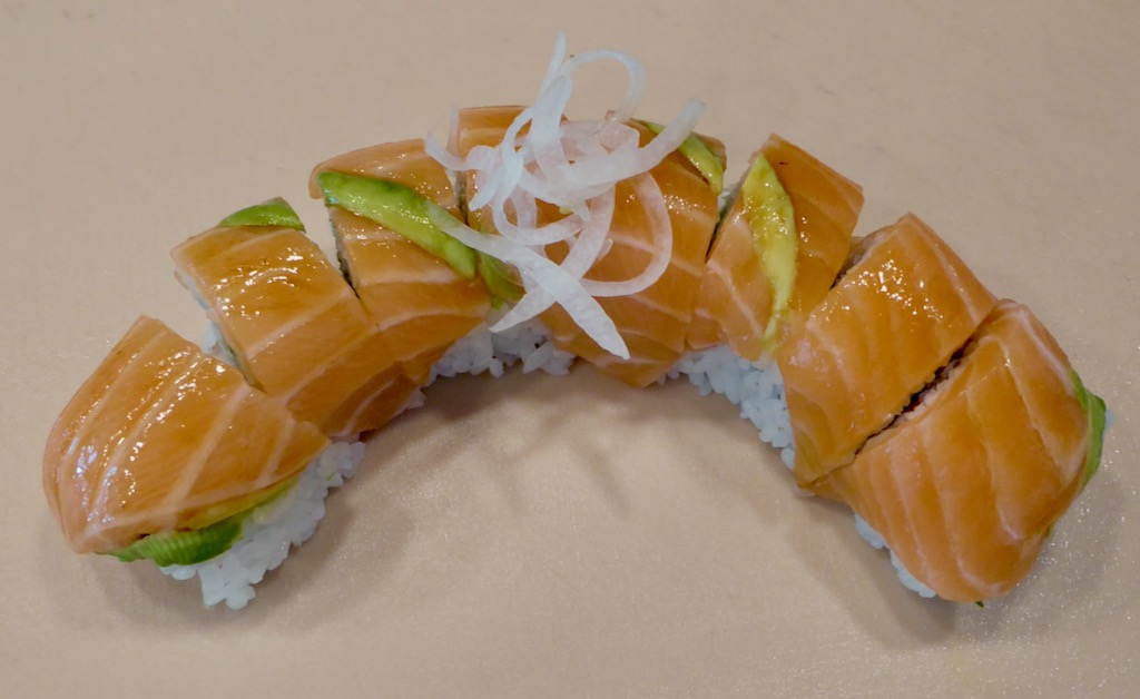 Order F5. Washington Roll food online from Poke Sushi store, Orange on bringmethat.com