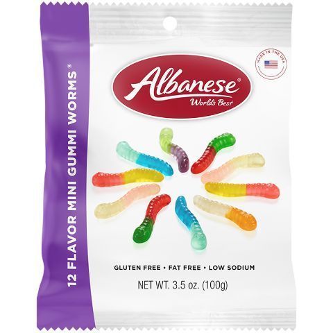 Order Albanese Gummi Worms 7.5oz food online from 7-Eleven store, Las Vegas on bringmethat.com