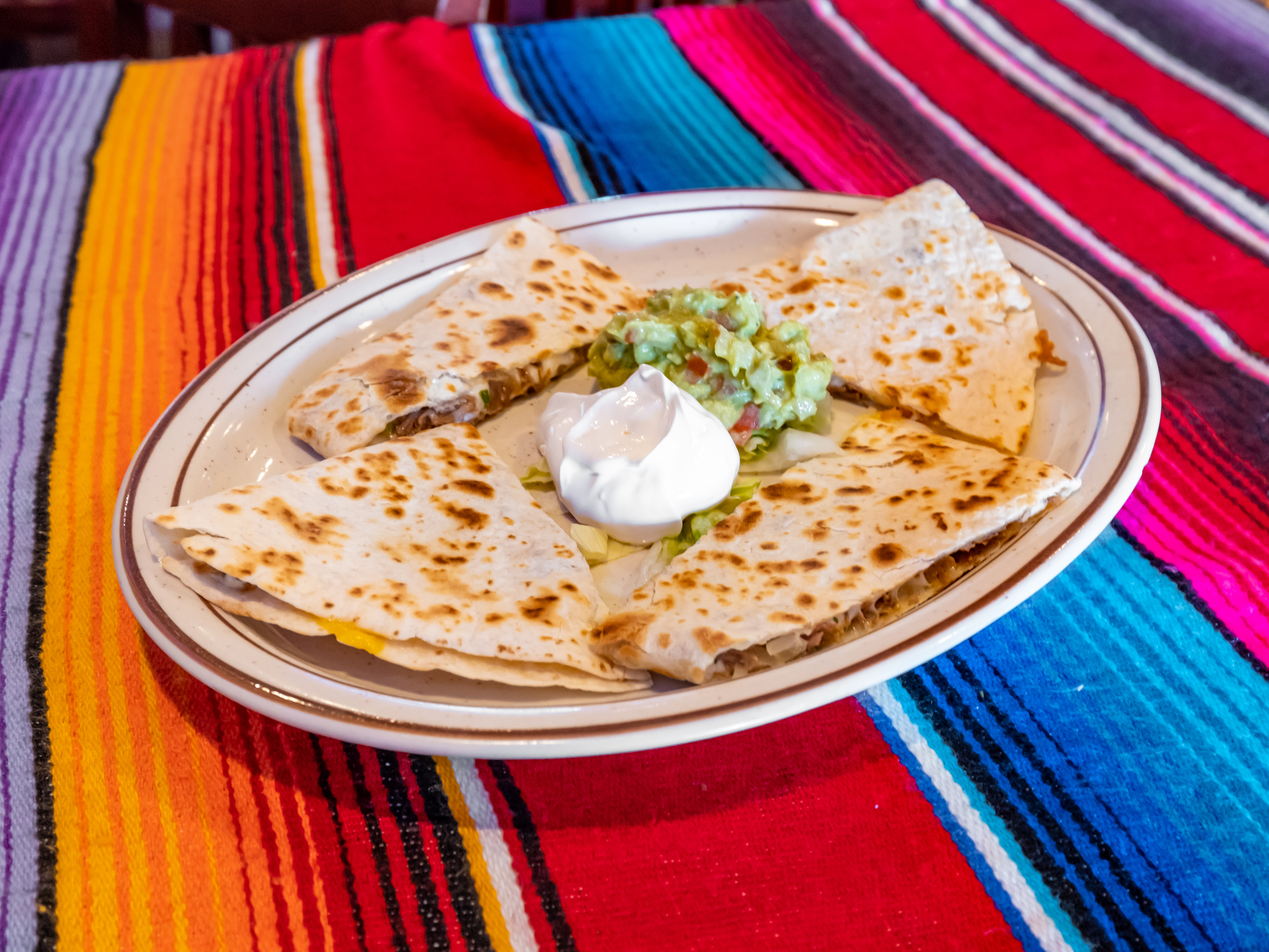 Order Quesadilla Mexicana food online from Abi Azteca Restaurant store, Germantown on bringmethat.com