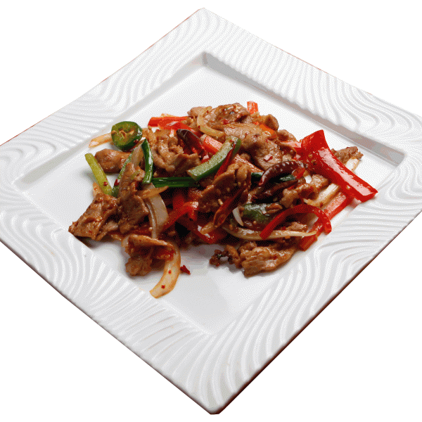 Order Ginger and Garlic Lamb food online from Bamboo catering store, San Francisco on bringmethat.com