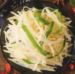 Order Shred Potato Salad 爽口土豆丝 food online from Jianghu Asian Street Food store, Iowa City on bringmethat.com