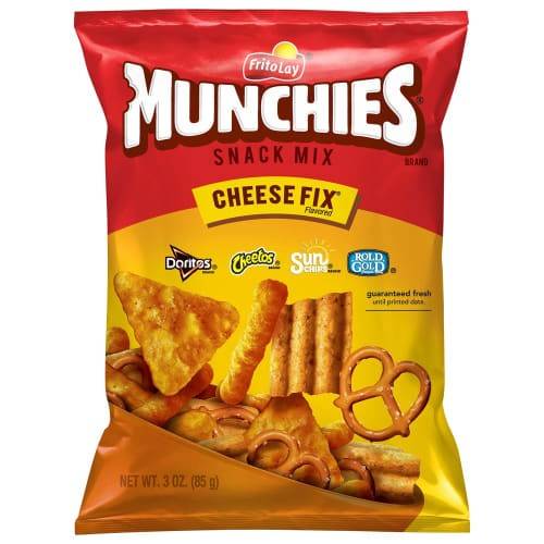 Order Munchies · Cheese Fix Snack Mix (3.3 oz) food online from Mesa Liquor store, Mesa on bringmethat.com
