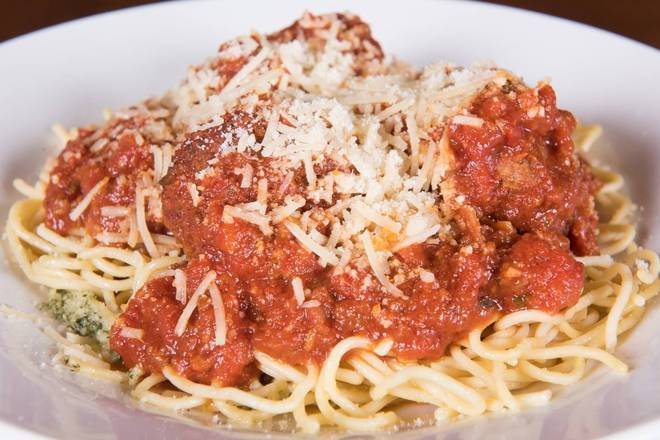 Order Spaghetti & Meatballs food online from Green Mill Restaurant &Amp; Bar store, HUDSON on bringmethat.com