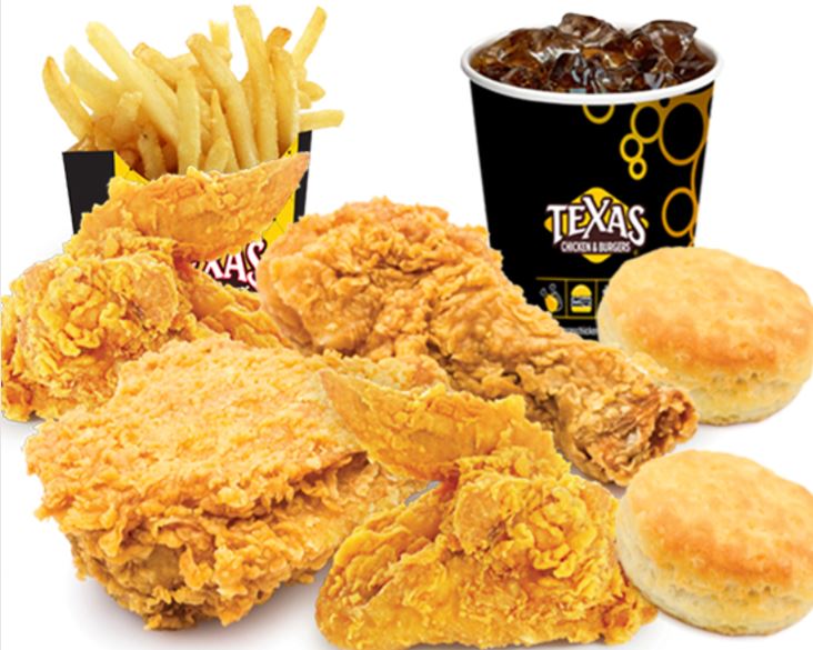 Order Four Piece Chicken Combo food online from Texas Chicken & Burgers store, Bronx on bringmethat.com