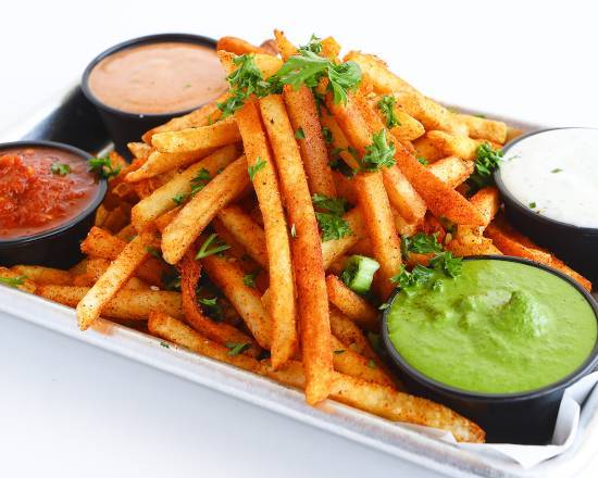 Order DG Fries food online from DonerG Turkish & Mediterranean Grill - Lake Forest store, Lake Forest on bringmethat.com