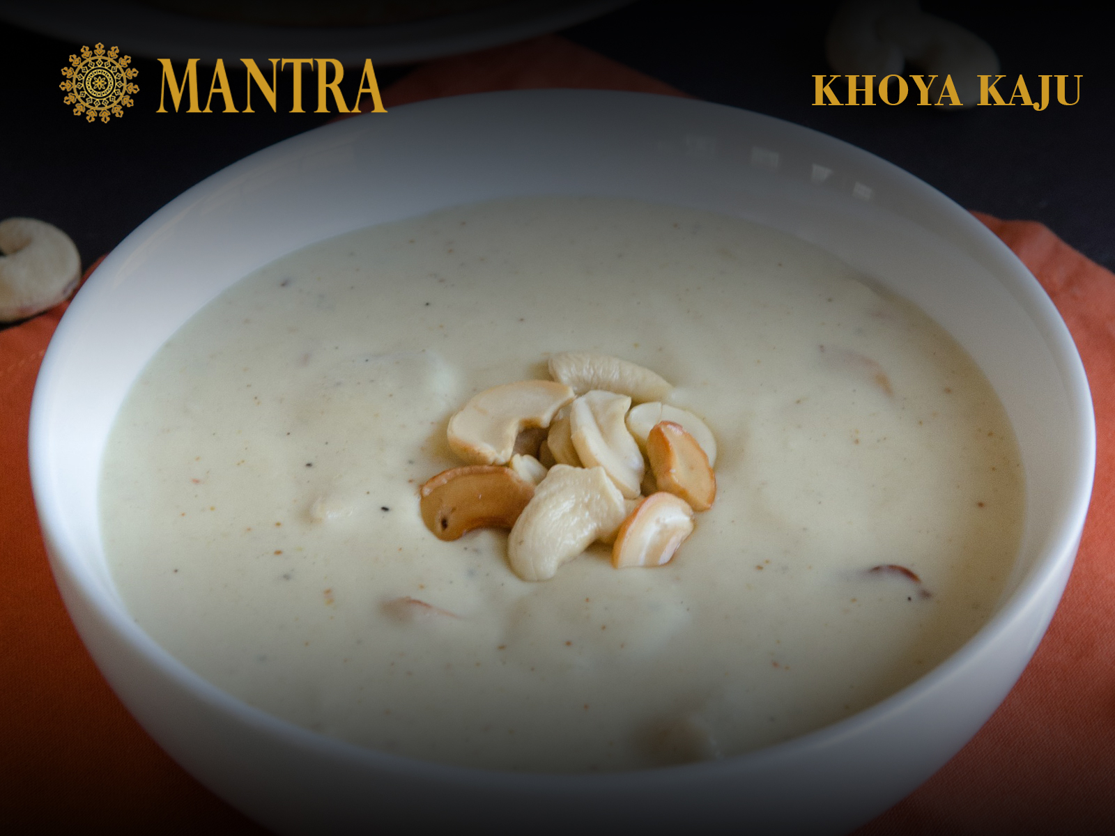Order Khoya Kaju food online from Mantra Authentic Indian Restaurant store, Jersey City on bringmethat.com