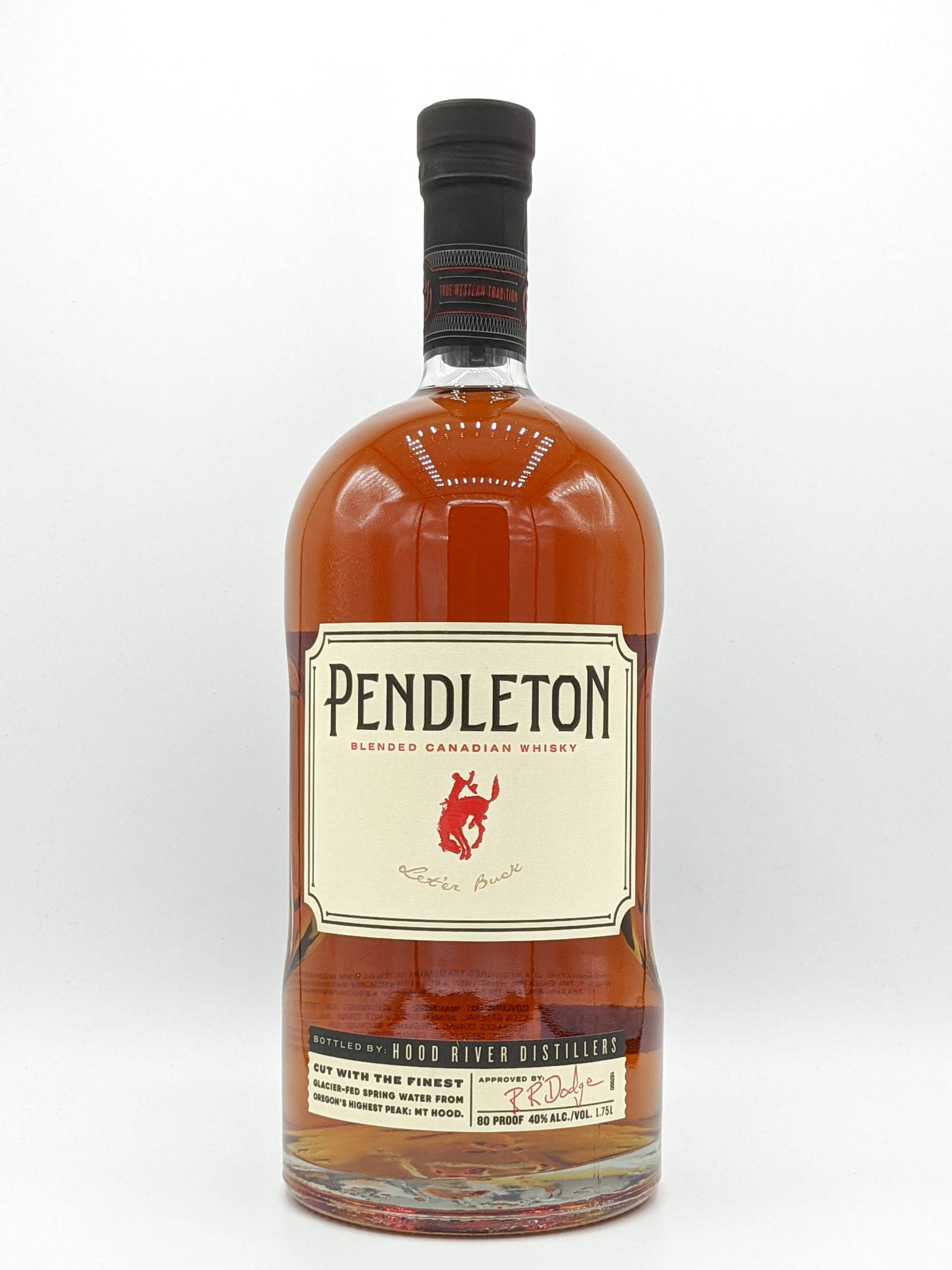 Order Pendleton Canadian Whisky 1.75 food online from Tapatio's store, Newcastle on bringmethat.com