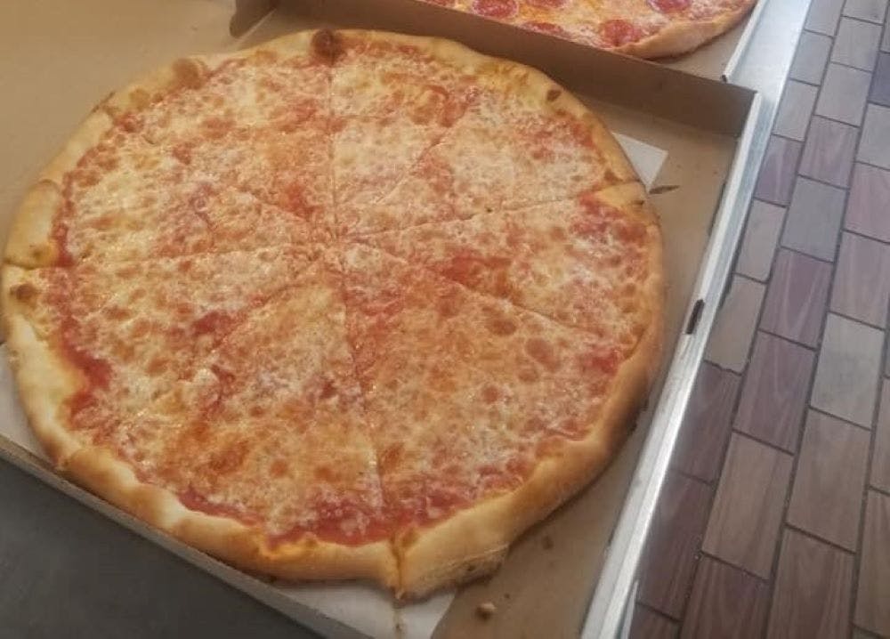 Order Cheese Pizza - Personal 12" (6 Slices) food online from Bonillas Pizza store, Wheatley Heights on bringmethat.com