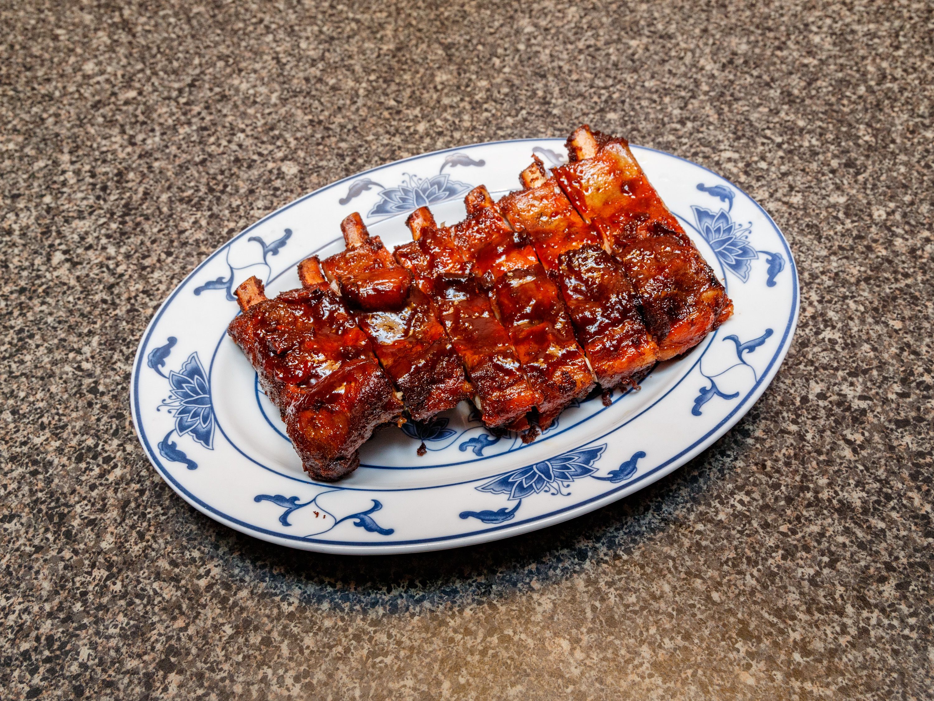 Order A5. Barbecued Spare Ribs food online from Chinatown Inn store, Pittsburgh on bringmethat.com