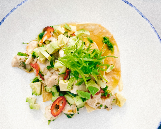 Order Local Rockfish Ceviche food online from Bluewater Grill store, Santa Barbara on bringmethat.com