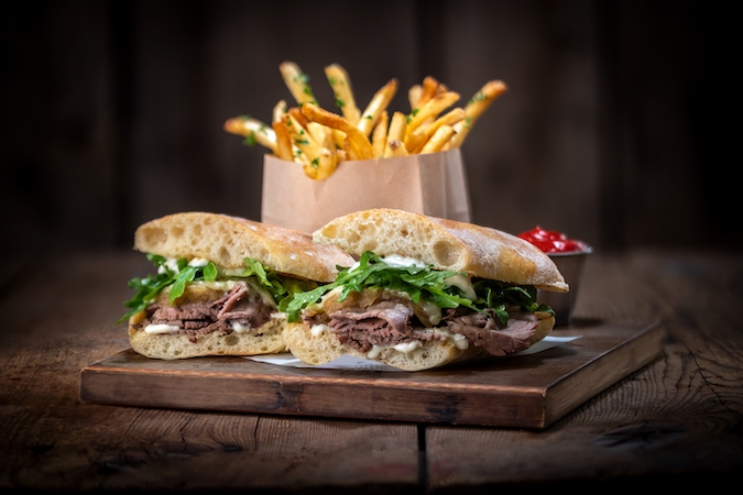 Order Tri Tip Sando food online from The Taproom at Firestone Walker Brewing Company store, Buellton on bringmethat.com