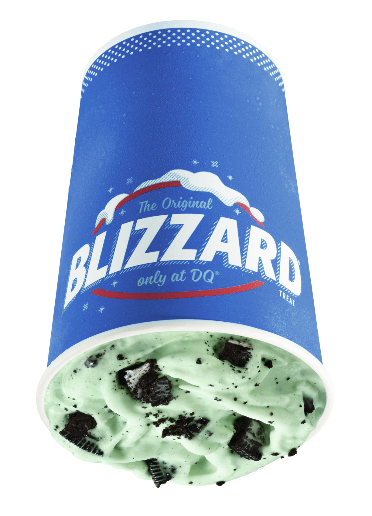 Order Mint Oreo Blizzard® Treat food online from Dairy Queen store, Huntingdon Valley on bringmethat.com