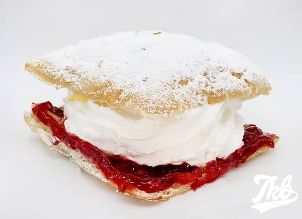 Order STRAWBERRY CREAM PUFF food online from TKB Bakery & Deli store, Indio on bringmethat.com