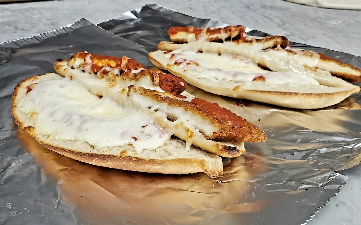 Order Grilled Chicken Sandwich with Fresh Mozzarella Cheese - 10" food online from Livingston Pizza store, Livingston on bringmethat.com