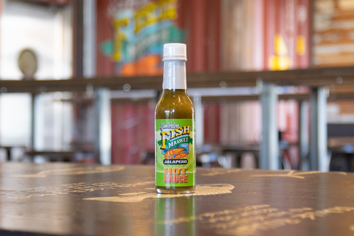 Order Jalapeño Hot Sauce food online from San Pedro Fish Market Grille store, Los Angeles on bringmethat.com