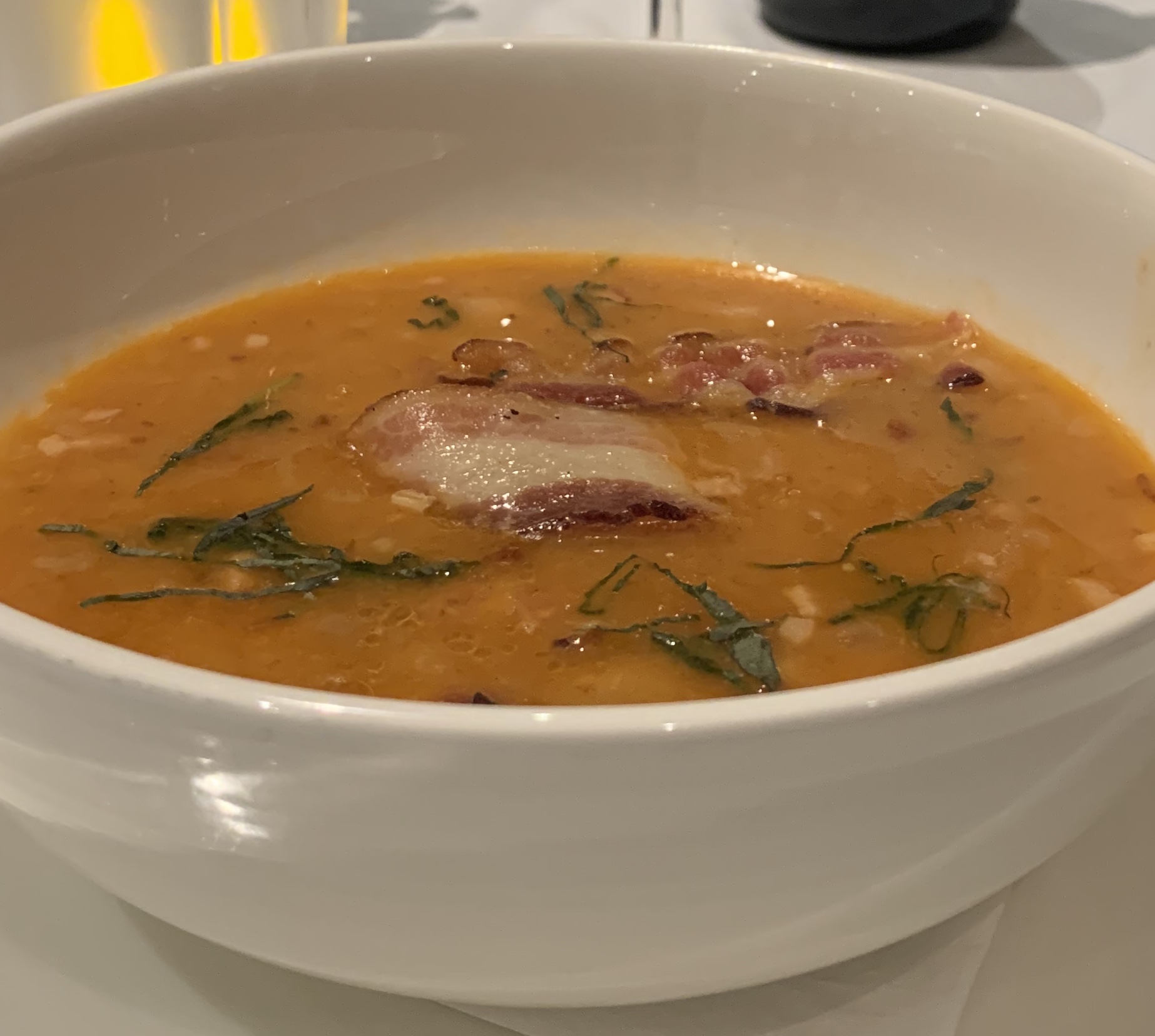 Order Zuppa Di Fagioli food online from L'angeletto Restaurant store, New York on bringmethat.com