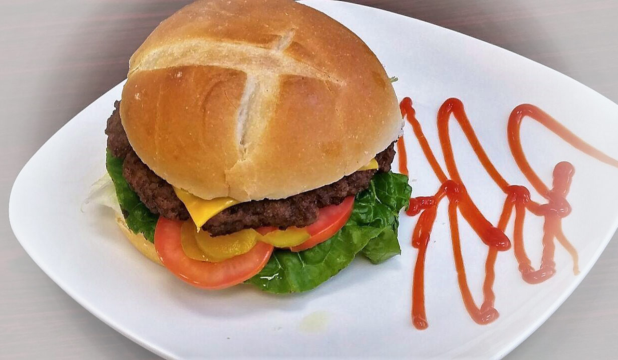 Order Cheeseburger  food online from Louisiana Cafe store, Old Town Manassas on bringmethat.com