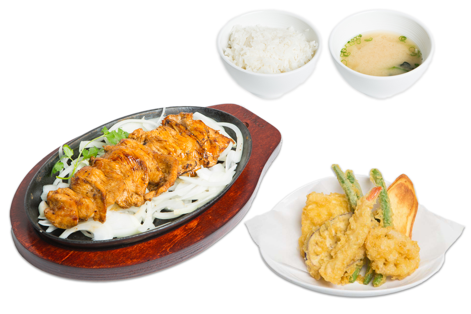Order White Meat Chicken Teriyaki and Tempura food online from Kaiba Japanese Restaurant store, Anaheim on bringmethat.com