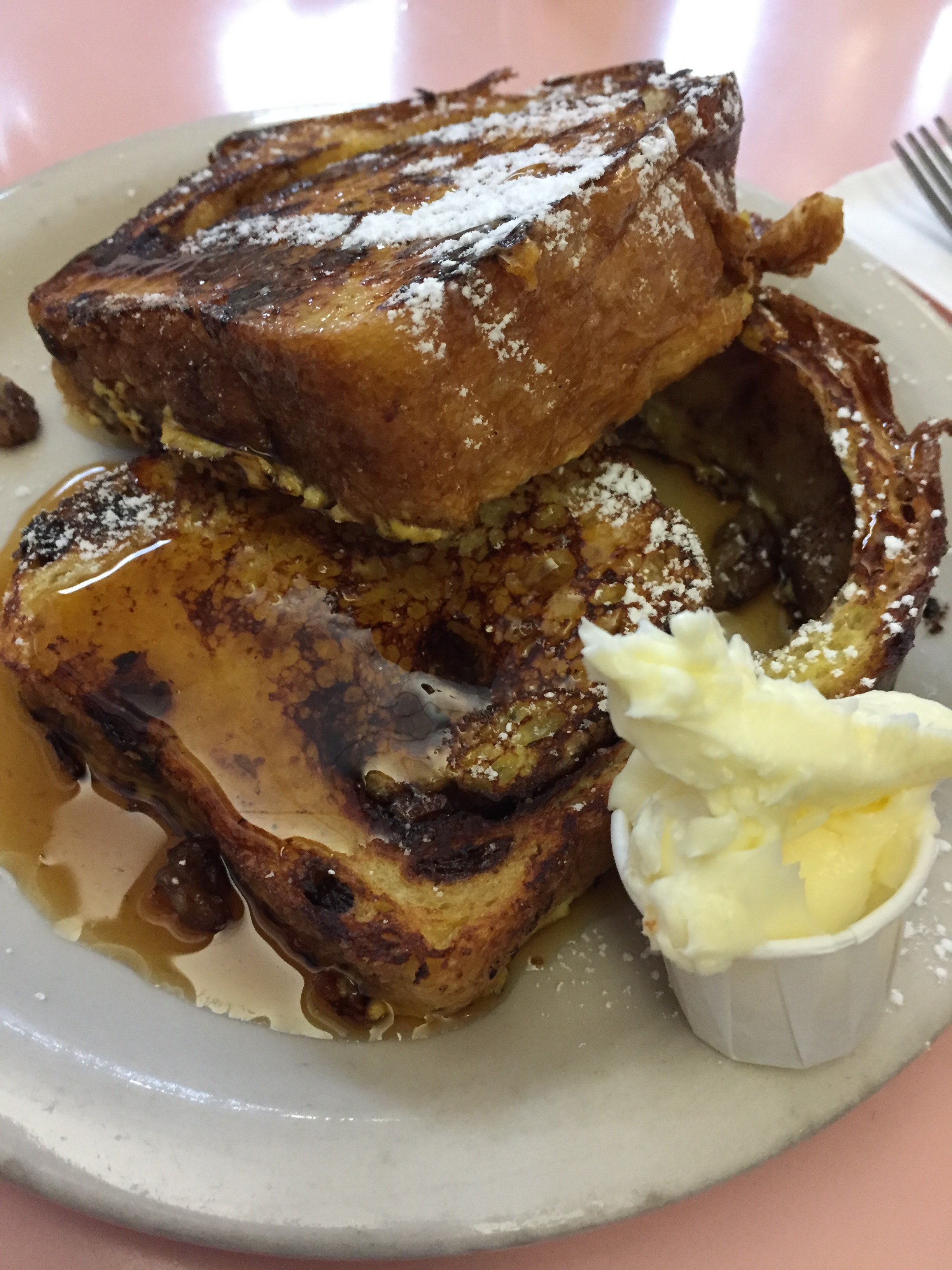Order Walnut Cinnamon Raisin French Toast food online from Lexington candy shop luncheonette store, New York on bringmethat.com