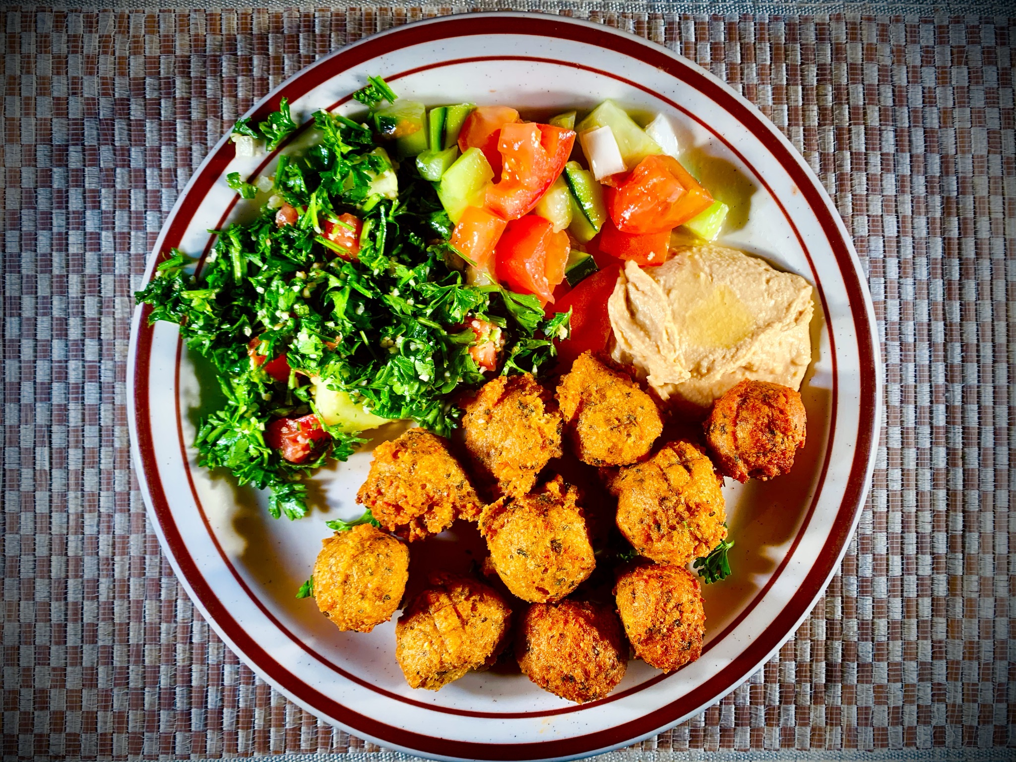 Order 14. Falafel food online from Jerusalem Cafe store, Vancouver on bringmethat.com