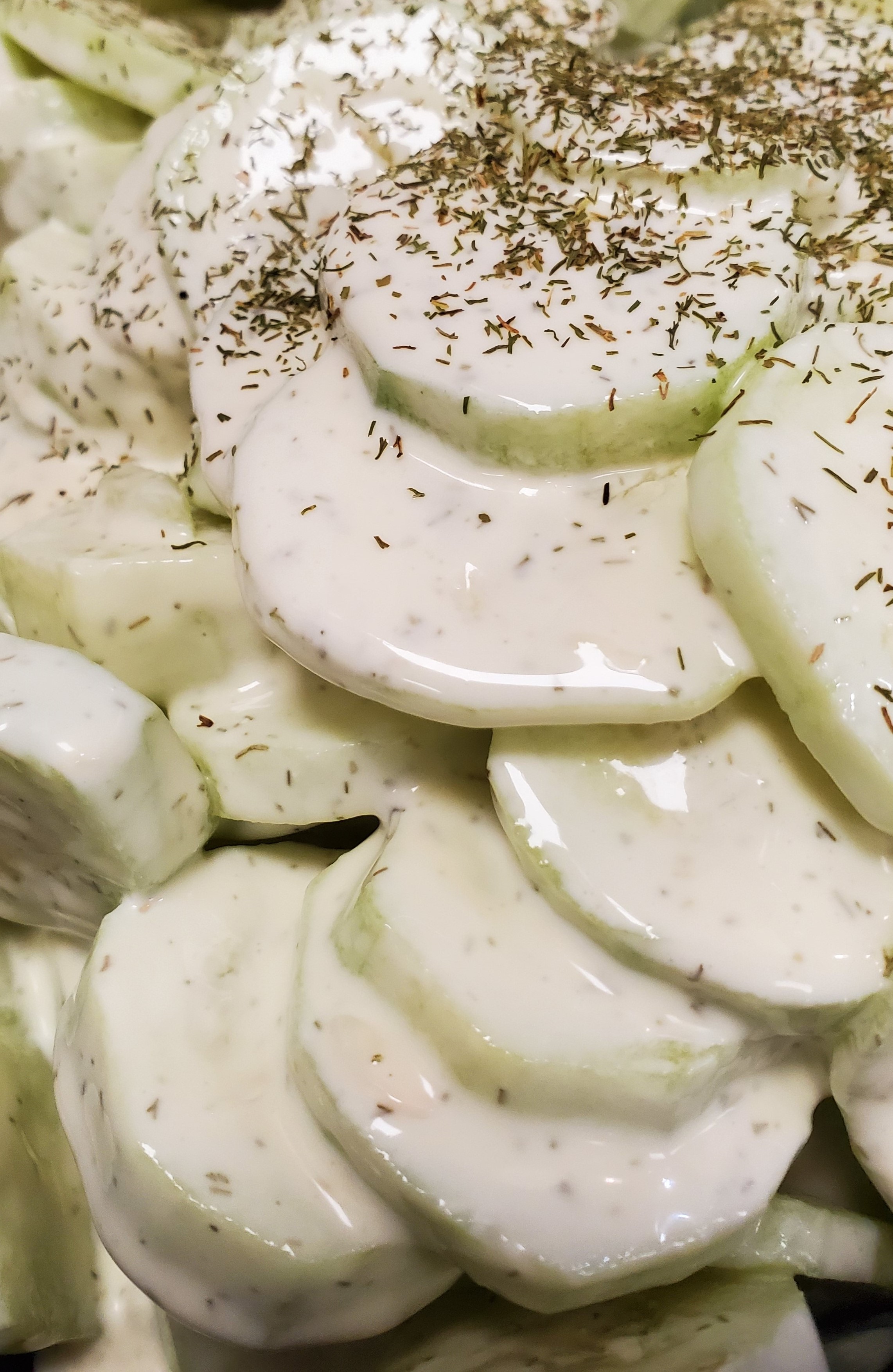 Order Cucumber Salad (1 LB) food online from East Northport Bagel Cafe store, East Northport on bringmethat.com